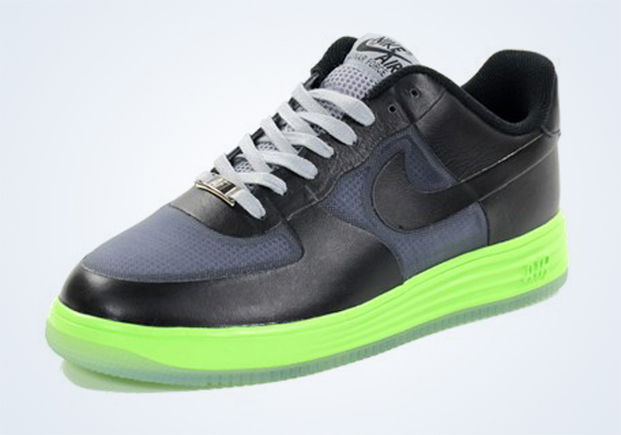 Nike Lunar Force 1 Low - Black - Neon 