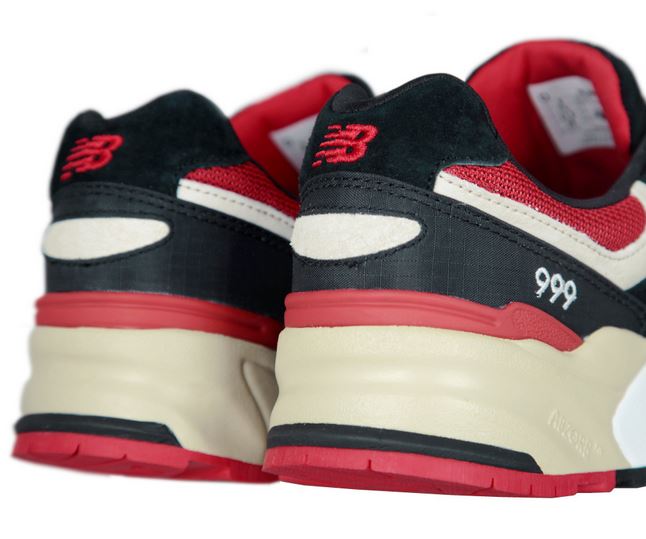 New Balance 999 Elite Black Red 06