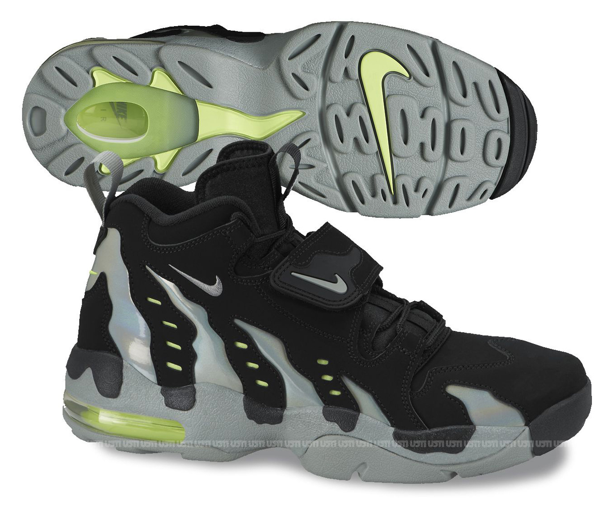 Nike Air Dt Max 96 Black Mica Green Volt 2