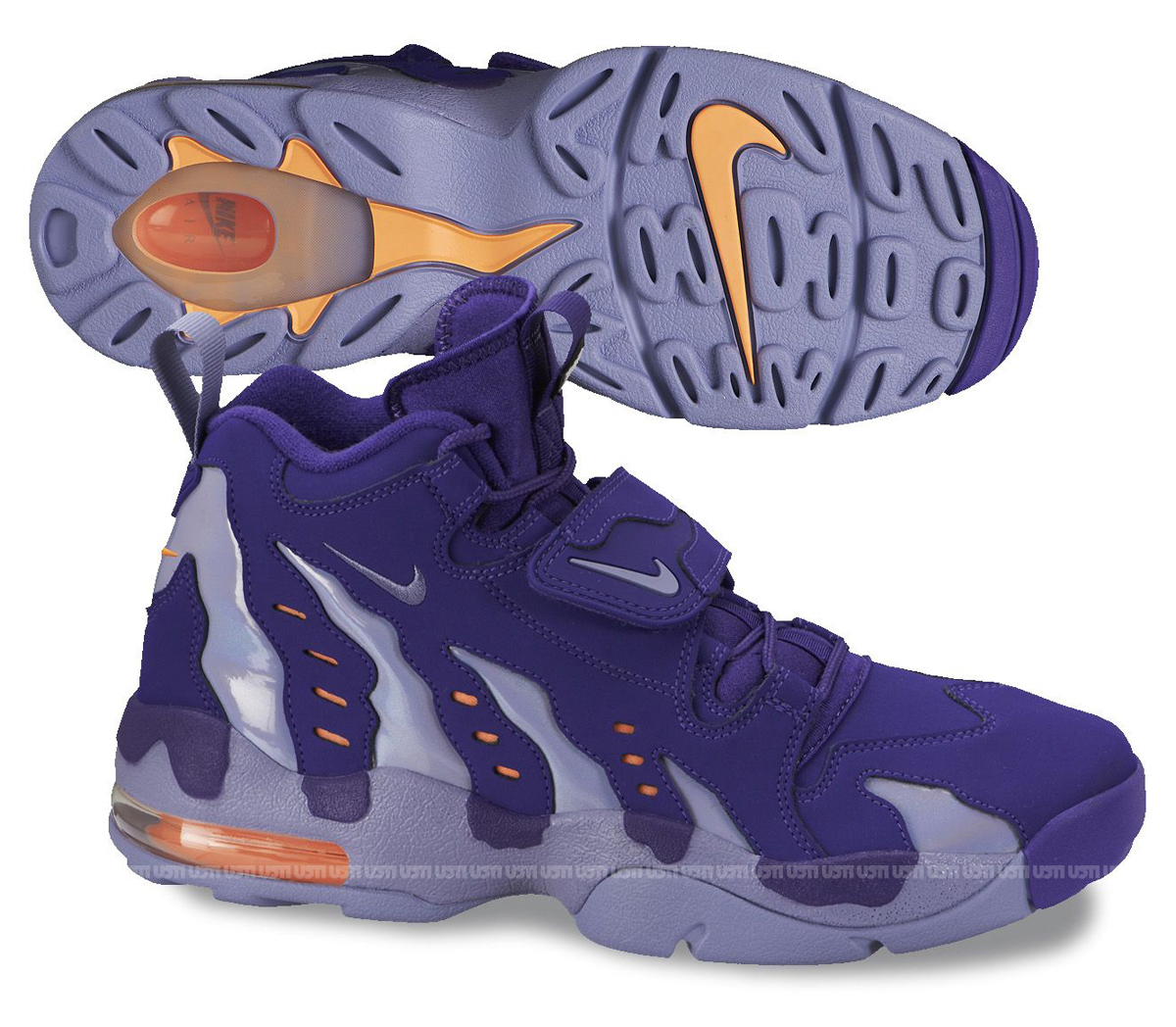Nike Air Dt Max 96 Court Purple Atomic Orange 2