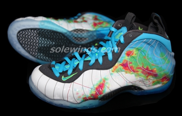 Nike Air Foamposite Pro Weaterman Jetsream Black Gamma Blue White 04