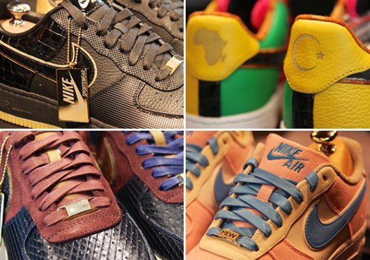 Nike Air Force 1 Bespoke Creations Unveiled at Nike Vault