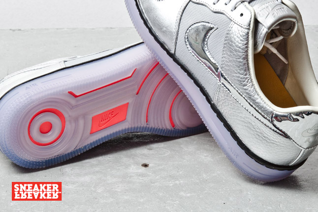 Nike Air Force 1 Downtown Silver 06