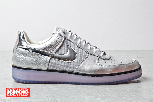Nike Air Force 1 Downtown Silver 07