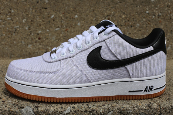 white air force ones with gum bottom