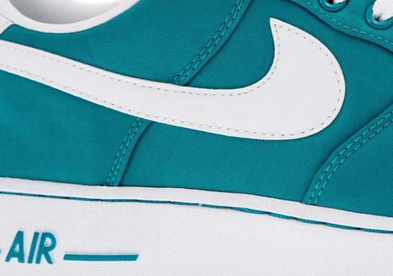Nike Air Force 1 Low – Tropical Teal – White – Wolf Grey