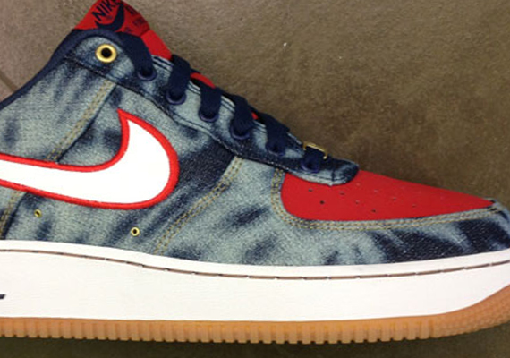 Nike Air Force 1 Low Washed Denim