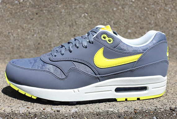 nike air max 1 jacquard grey yellow available 1