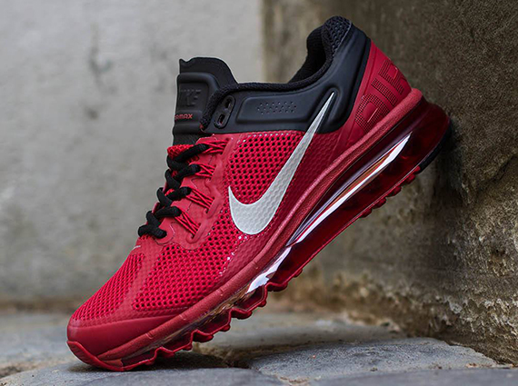 Nike Air Max+ 2013 - Gym Red - Reflective Silver - Black - SneakerNews.com