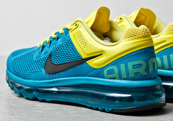 Nike Air Max+ 2013 - Tropical Teal - Sonic Yellow