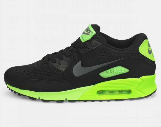 Nike Air Max 90 Em Black Flash Lime 01