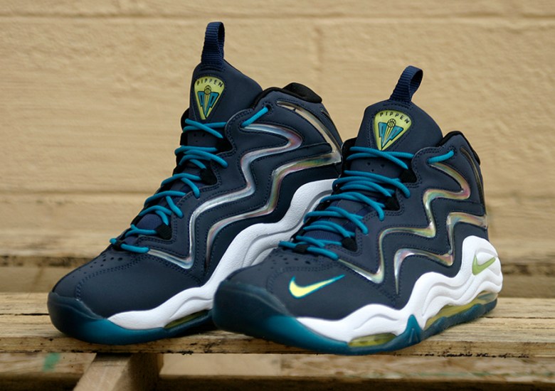 Nike Air Pippen – Midnight Navy – Sonic Yellow – Tropical Teal