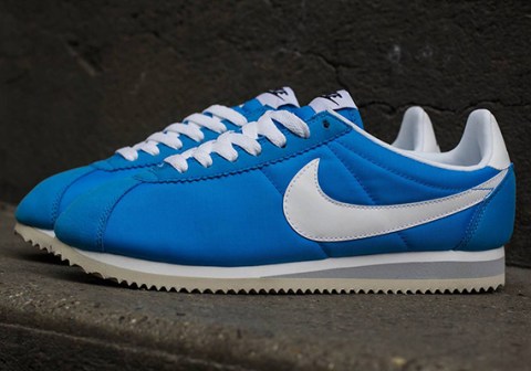 Nike Classic Cortez Nylon - Blue Hero - White - Wolf Grey - SneakerNews.com