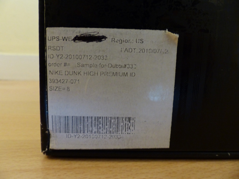 Nike Dunk High Dubai Employee Exclusive Ebay 01