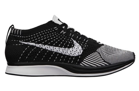 Nike Flyknit Racer - Black - White - SneakerNews.com