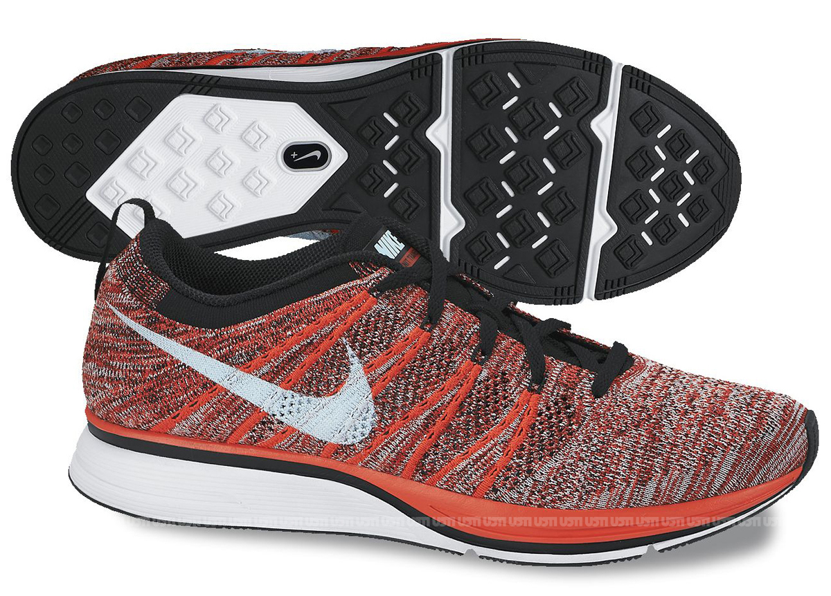 Nike Flyknit Trainer Bright Crimson Gym Red 2