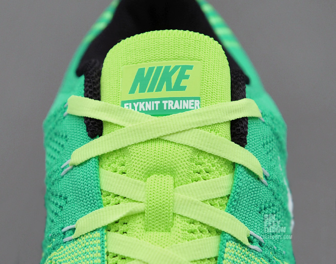 Nike Flyknit Trainer Volt Green White 04