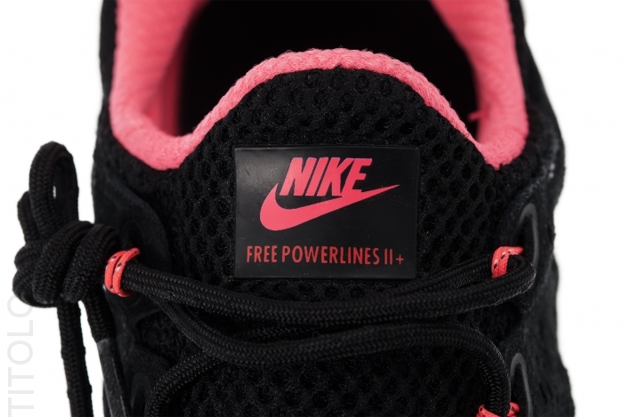 Nike Free Powerlines Ii Black Hot Red 3