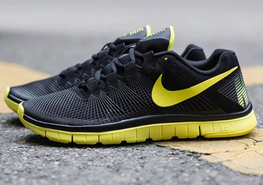 Nike Free Trainer 3.0 – Black – Reflective Silver – Sonic Yellow