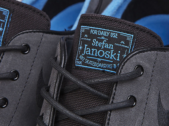Nike SB Stefan Janoski – Black – Anthracite – Distance Blue