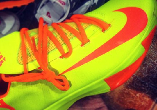 nike kd 6 yellow orange