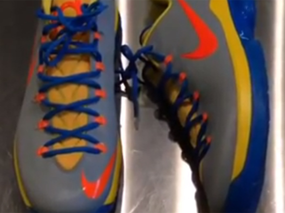 nike kd v elite okc alternate pe