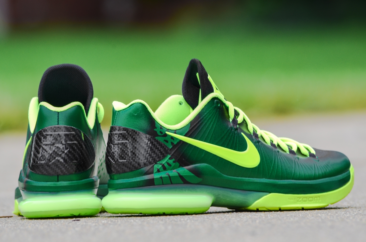 Nike Kd V Elite Oregon Ducks Customs 02