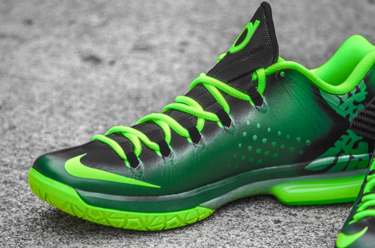 Nike Kd V Elite Oregon Ducks Customs 04