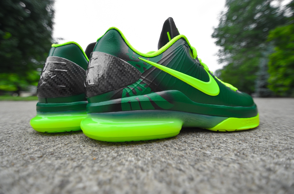 Nike Kd V Elite Oregon Ducks Customs 06