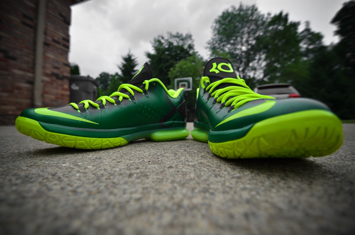 Nike Kd V Elite Oregon Ducks Customs 07