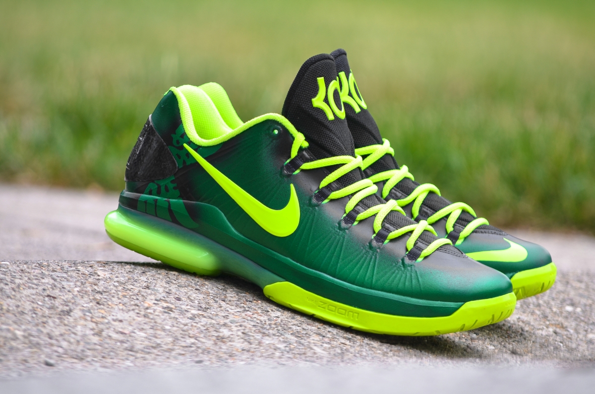 Nike Kd V Elite Oregon Ducks Customs 10