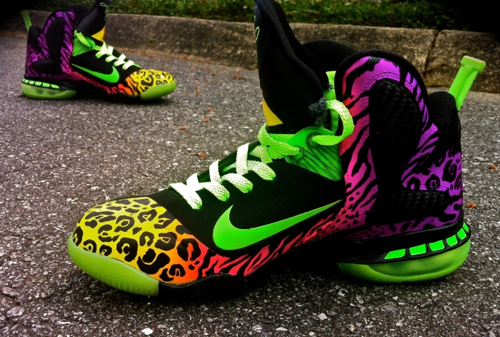 Nike Lebron 9 Leopracheebra 01