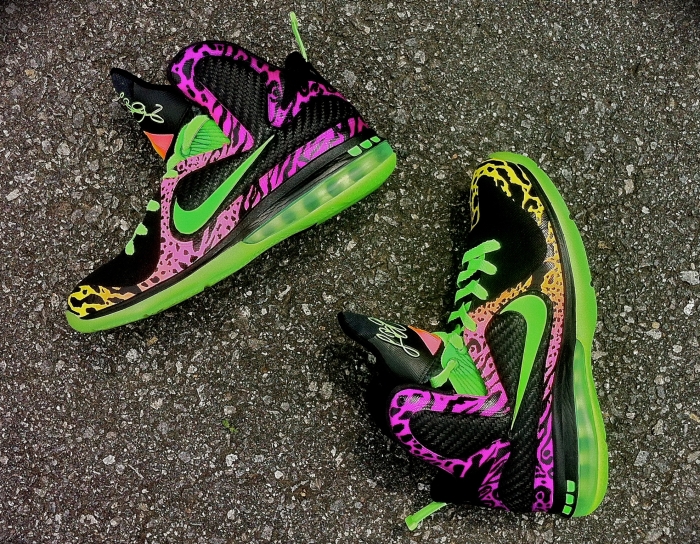 Nike Lebron 9 Leopracheebra 02