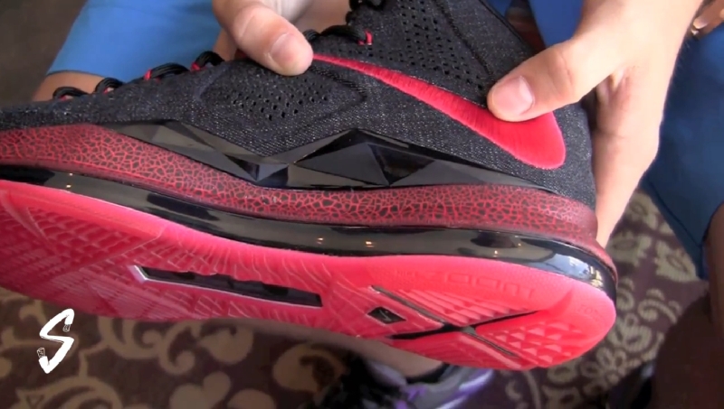 Nike Lebron X Black Denim Sample 04