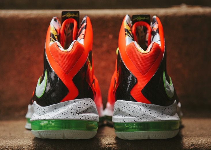 Nike Lebron X Elite Total Crimson Sneakers 01