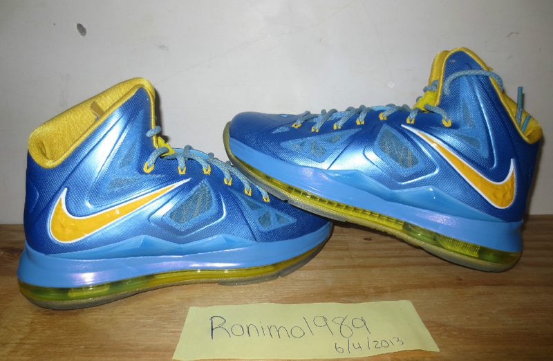 Nike Lebron X Swin Cash Away Pe 5