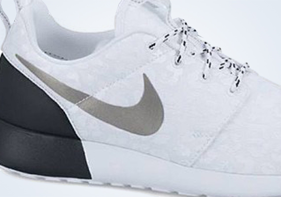 Nike Roshe Run Premium – White – Black