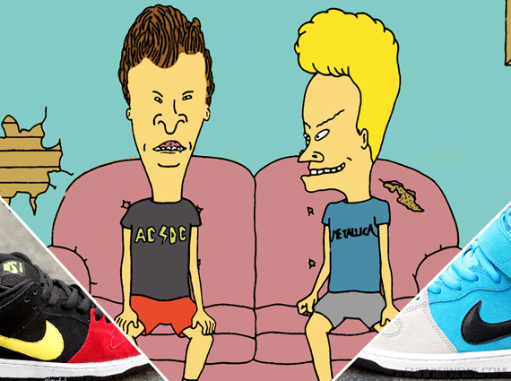 Nike Sb Dunk Beavis And Butthead Pack