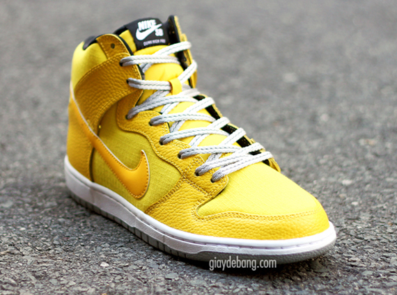 Nike Sb Dunk High Yellow Ripstop 2