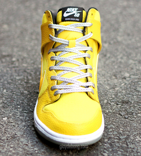 Nike Sb Dunk High Yellow Ripstop 3