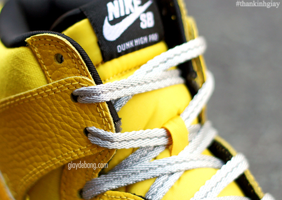 Nike Sb Dunk High Yellow Ripstop 5