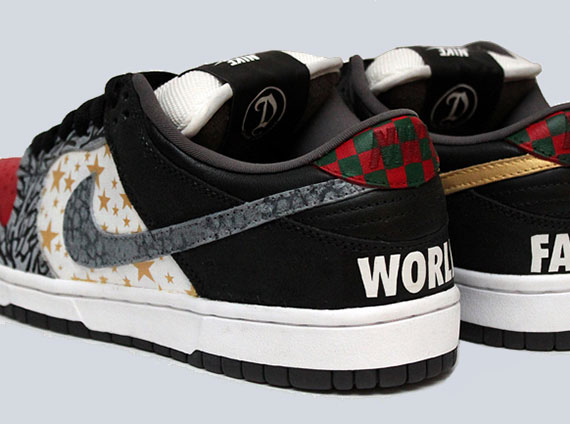Nike SB Dunk Low What The Supreme by Dank Customs 