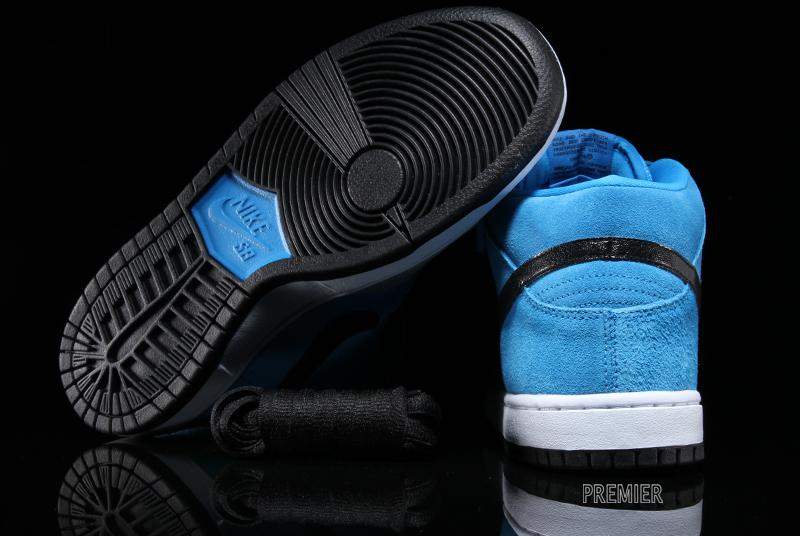 Nike Sb Dunk Mid Beavis Blue Hero Wolf Grey Black 2
