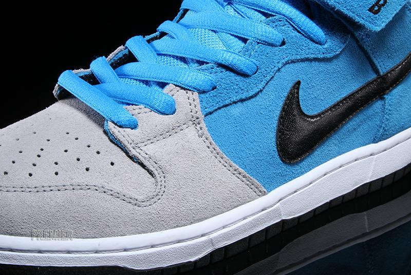 Nike Sb Dunk Mid Beavis Blue Hero Wolf Grey Black 5