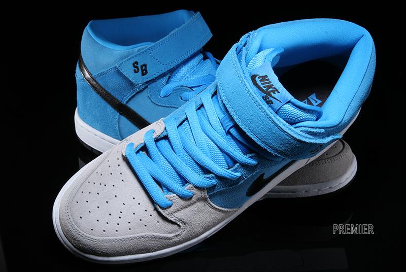 Nike Sb Dunk Mid Beavis Blue Hero Wolf Grey Black 6