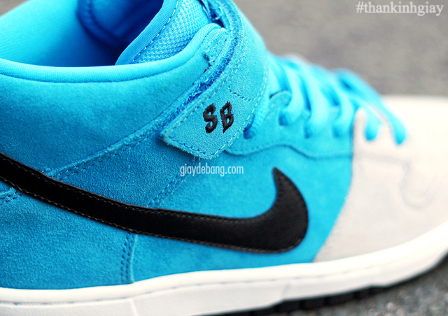 Nike Sb Dunk Mid Blue Grey 01