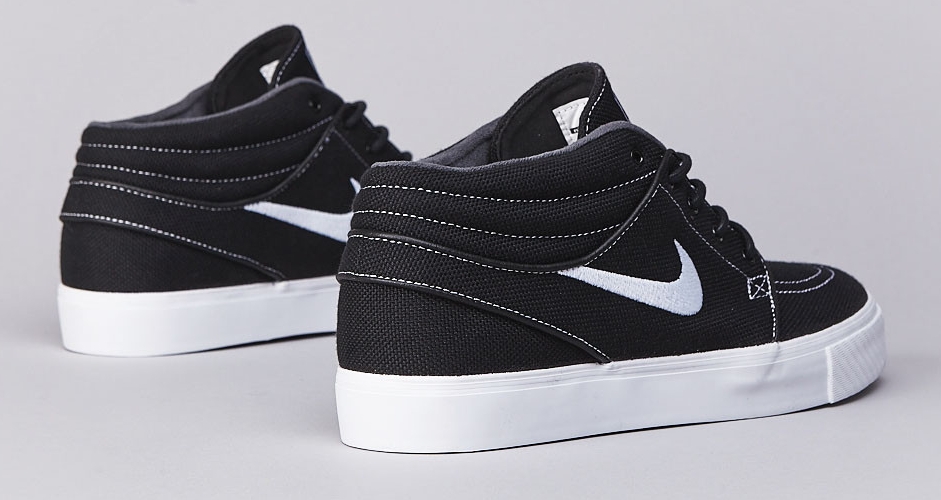 Nike Stefan Janoski Mid Black White 01