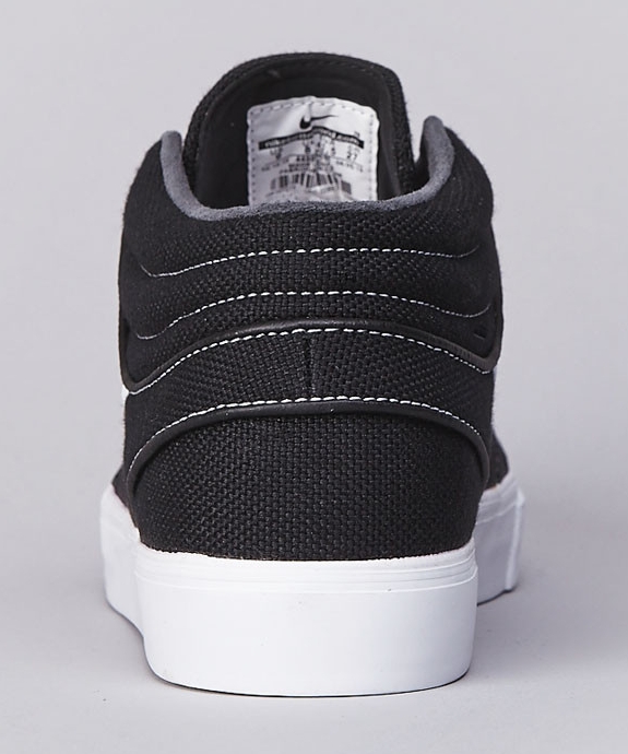 Nike Stefan Janoski Mid Black White 04