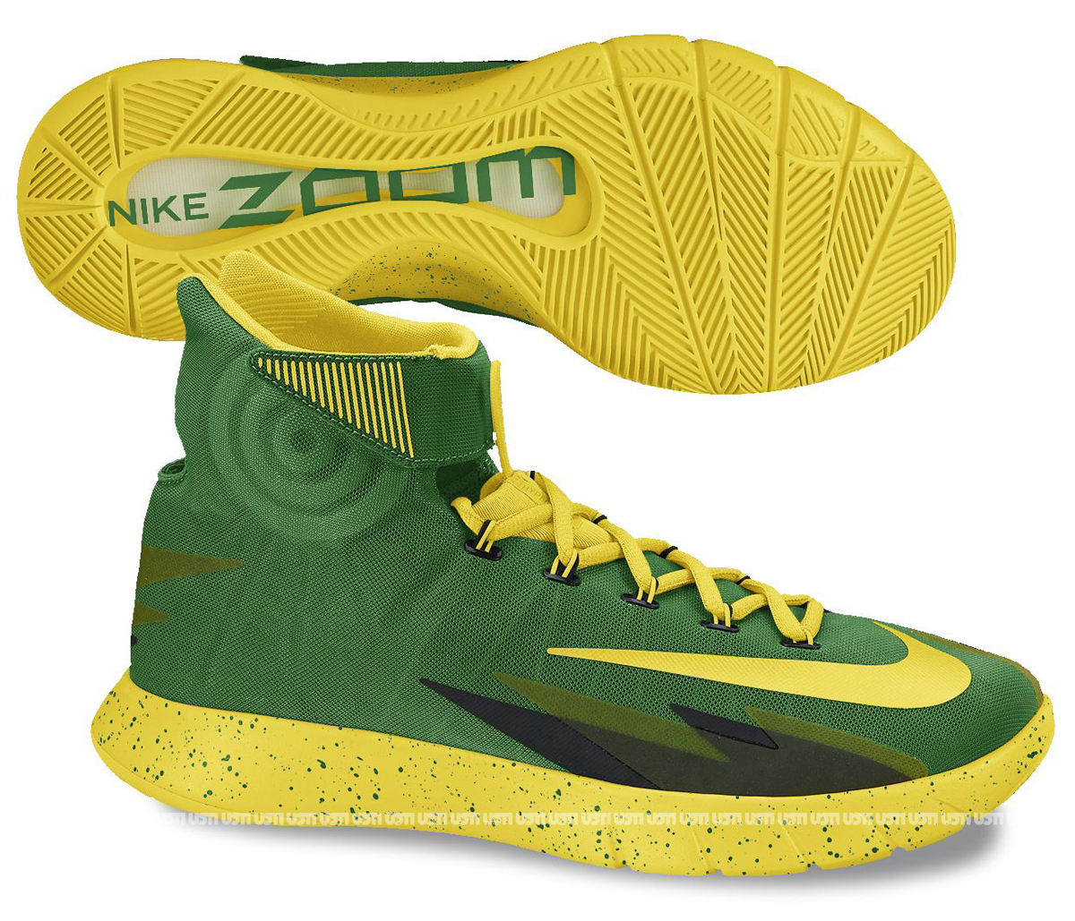 Nike Zoom Hyperrev Apple Green Yellow Strike Black