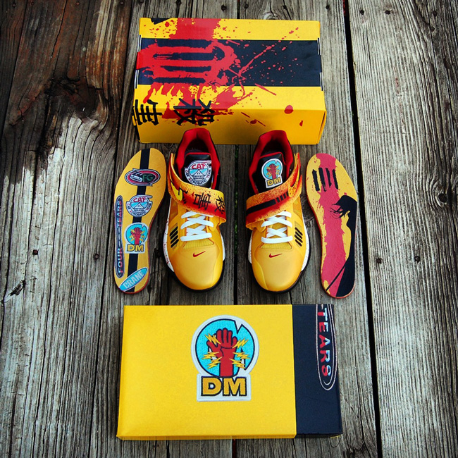 Nike Zoom Kd Iv Kill Bill Customs 02